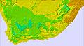 South Africa temperature forecast for this period