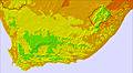 South Africa temperature forecast for this period