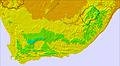 South Africa temperature forecast for this period