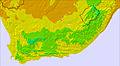 South Africa temperature forecast for this period