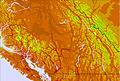 SW Canada temperature forecast for this period