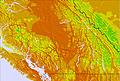 SW Canada temperature forecast for this period