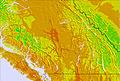 SW Canada temperature forecast for this period