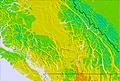 SW Canada temperature forecast for this period