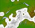 Switzerland cloud forecast for this period