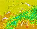 Switzerland temperature forecast for this period