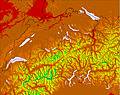 Switzerland temperature forecast for this period
