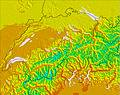 Switzerland temperature forecast for this period