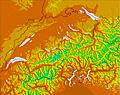 Switzerland temperature forecast for this period