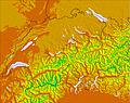 Switzerland temperature forecast for this period