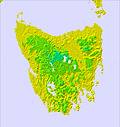 Tasmania temperature forecast for this period