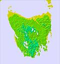Tasmania temperature forecast for this period