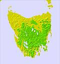 Tasmania temperature forecast for this period
