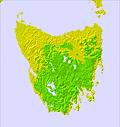 Tasmania temperature forecast for this period