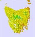Tasmania temperature forecast for this period