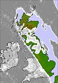 United Kingdom cloud forecast for this period