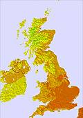 United Kingdom temperature forecast for this period