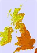 United Kingdom temperature forecast for this period