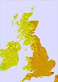 United Kingdom temperature forecast for this period
