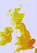 United Kingdom temperature forecast for this period