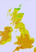 United Kingdom temperature forecast for this period