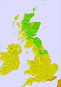 United Kingdom temperature forecast for this period