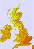 United Kingdom temperature forecast for this period