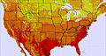 USA temperature forecast for this period