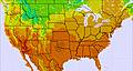 USA temperature forecast for this period