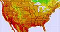 USA temperature forecast for this period