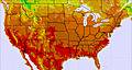 USA temperature forecast for this period