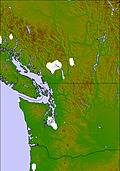 Washington / Vancouver cloud forecast for this period