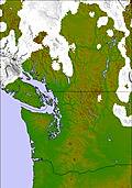 Washington / Vancouver cloud forecast for this period