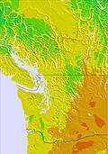 Washington / Vancouver temperature forecast for this period