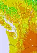 Washington / Vancouver temperature forecast for this period