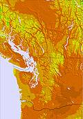 Washington / Vancouver temperature forecast for this period
