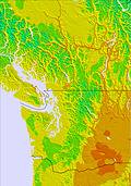 Washington / Vancouver temperature forecast for this period