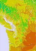 Washington / Vancouver temperature forecast for this period