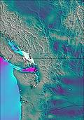 Washington / Vancouver wind forecast for this period
