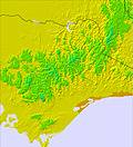 Victoria temperature forecast for this period
