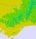 Victoria temperature forecast for this period