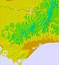 Victoria temperature forecast for this period