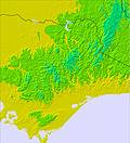 Victoria temperature forecast for this period