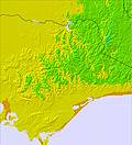 Victoria temperature forecast for this period
