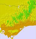 Victoria temperature forecast for this period