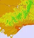 Victoria temperature forecast for this period