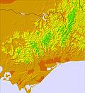 Victoria temperature forecast for this period