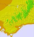 Victoria temperature forecast for this period