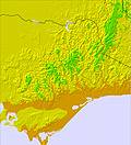 Victoria temperature forecast for this period