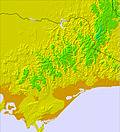 Victoria temperature forecast for this period